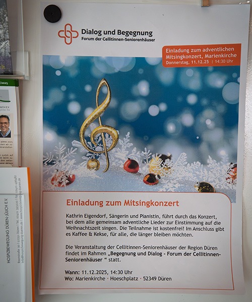 Adventliche Klänge und echte Begegnung: Mitsingkonzert in der Marienkirche Düren
