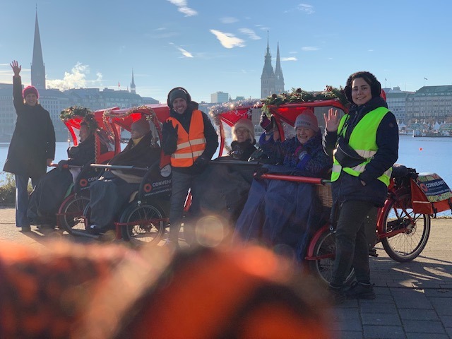 Rikscha-Fahrten für Senioren  in Hamburg